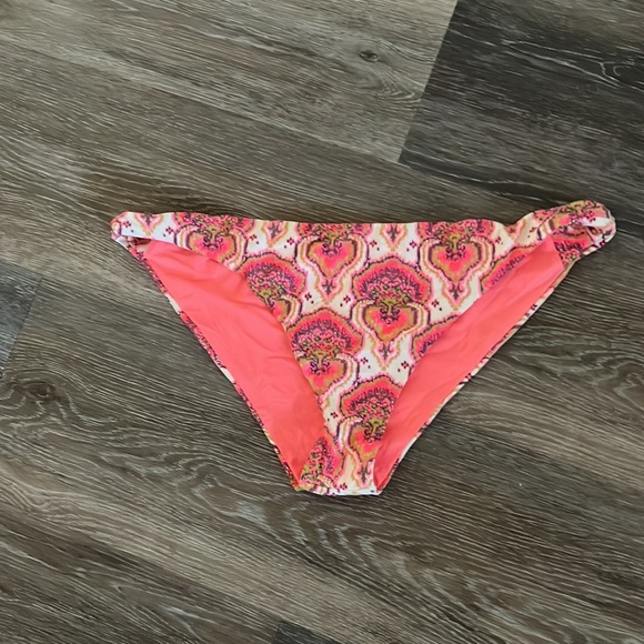 NWT O’Neill vindaloo twist neon pink green purple print bikini swim bottoms XL - Picture 2 of 8